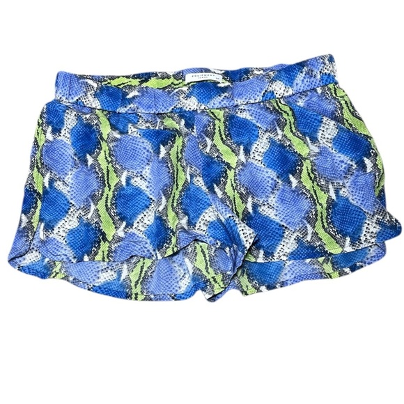 Equipment Pants - Equipment Femme Snake Print Silk Shorts Sz S